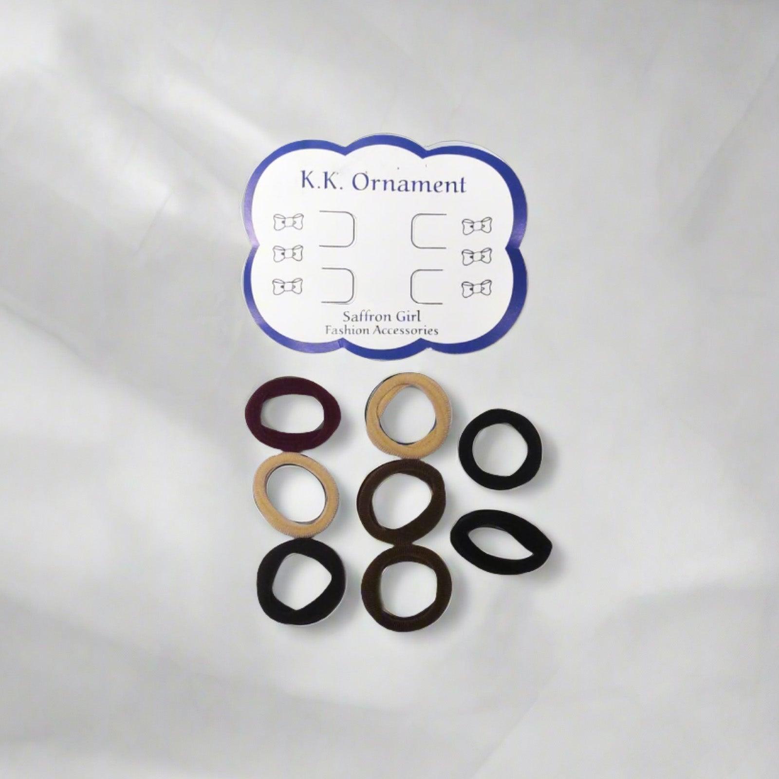 Elastic Stretch Hair Tie Rubber Bands - Assorted