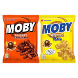 Moby Caramel Puffs & Crunchy Chocolate 90g × 2 Pcs (Offer)