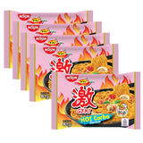 Nissin Geki Hot Carbo Flavour Instant Noodles - 81g × 5Pcs