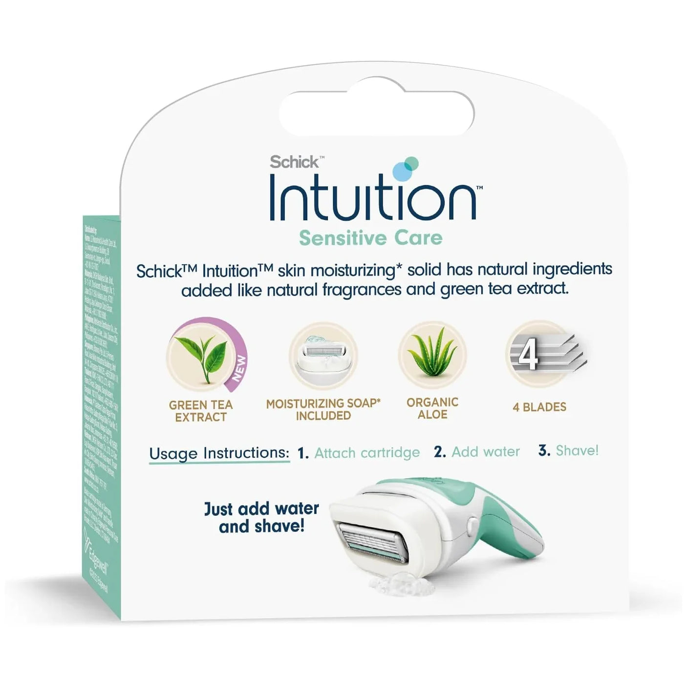 Schick Intuition Sensitive Care Razor Refills