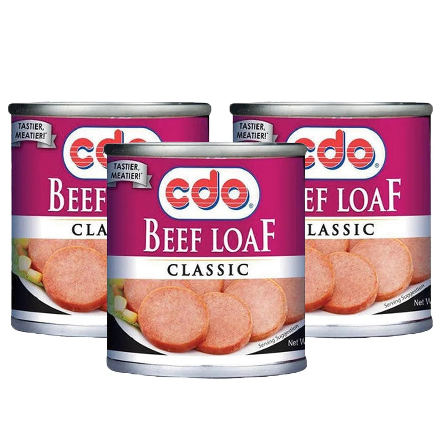Cdo Beef Loaf Classic 210g × 3 Pcs (Offer)