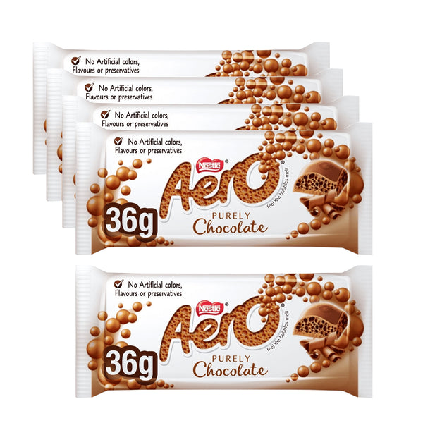 Nestle Aero Purely Chocolate 36g × 5 Pcs (Offer)