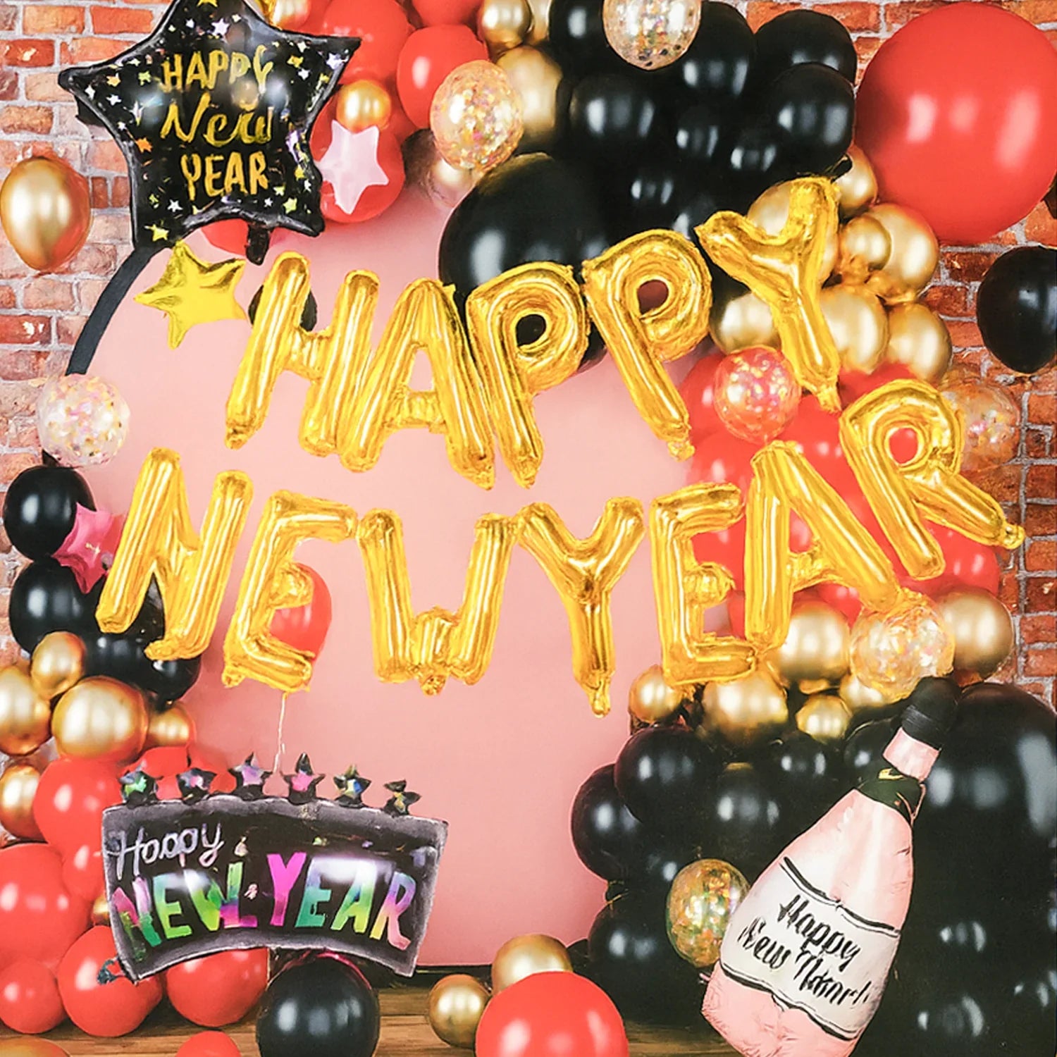 Happy New Year Balloon Decoration Kit YW-04950