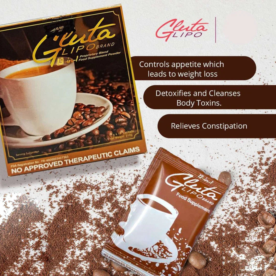 Gluta Lipo Coffee Drink - 210g