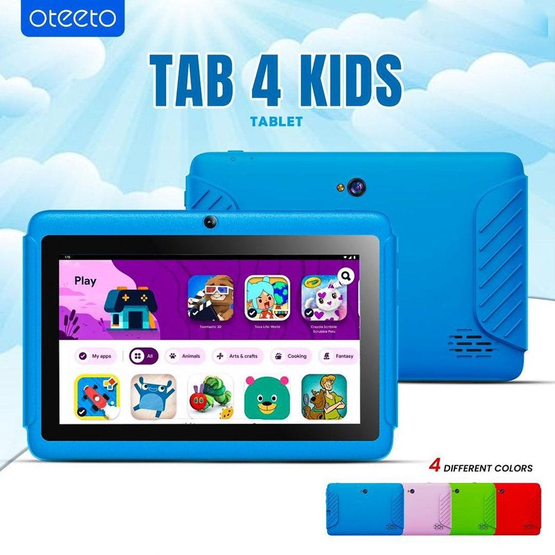 Oteeto Tab 4 Kids Tablet 4GB Ram + 128GB Rom With 5G