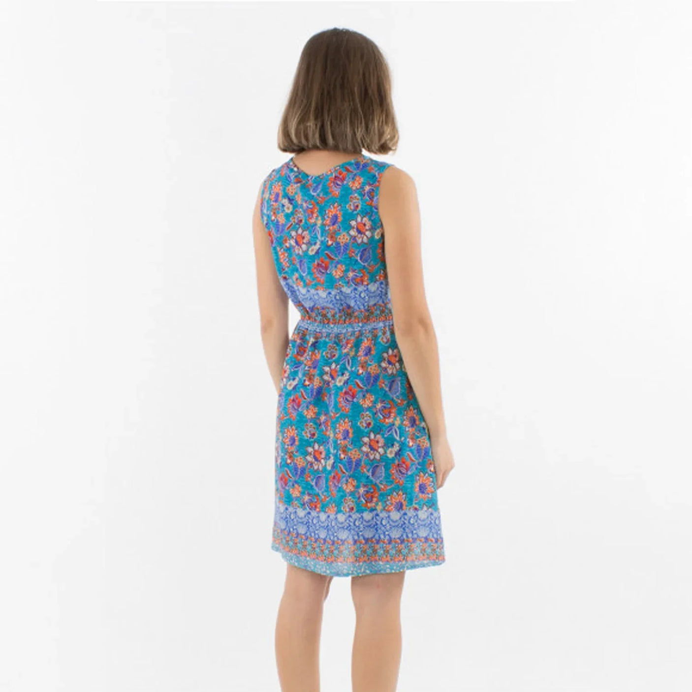 Women’s Floral Sleeveless Casual Dress
