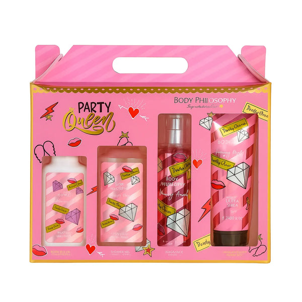 Party Queen Body Philosophy Charming Angel 4Pcs Gift Set