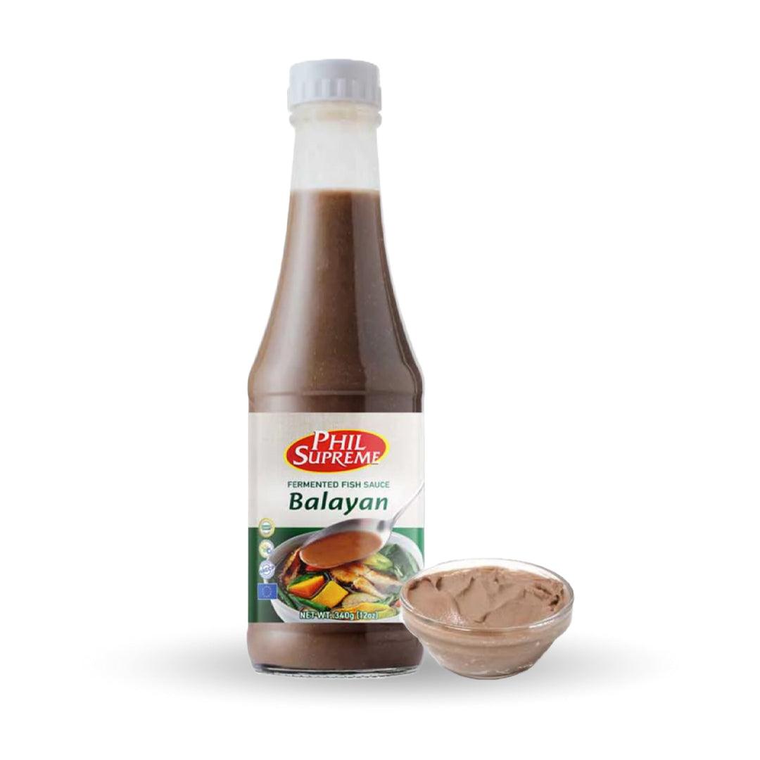 Phil Supreme Fermented Fish Sauce Balayan - 340g – Pinoyhyper