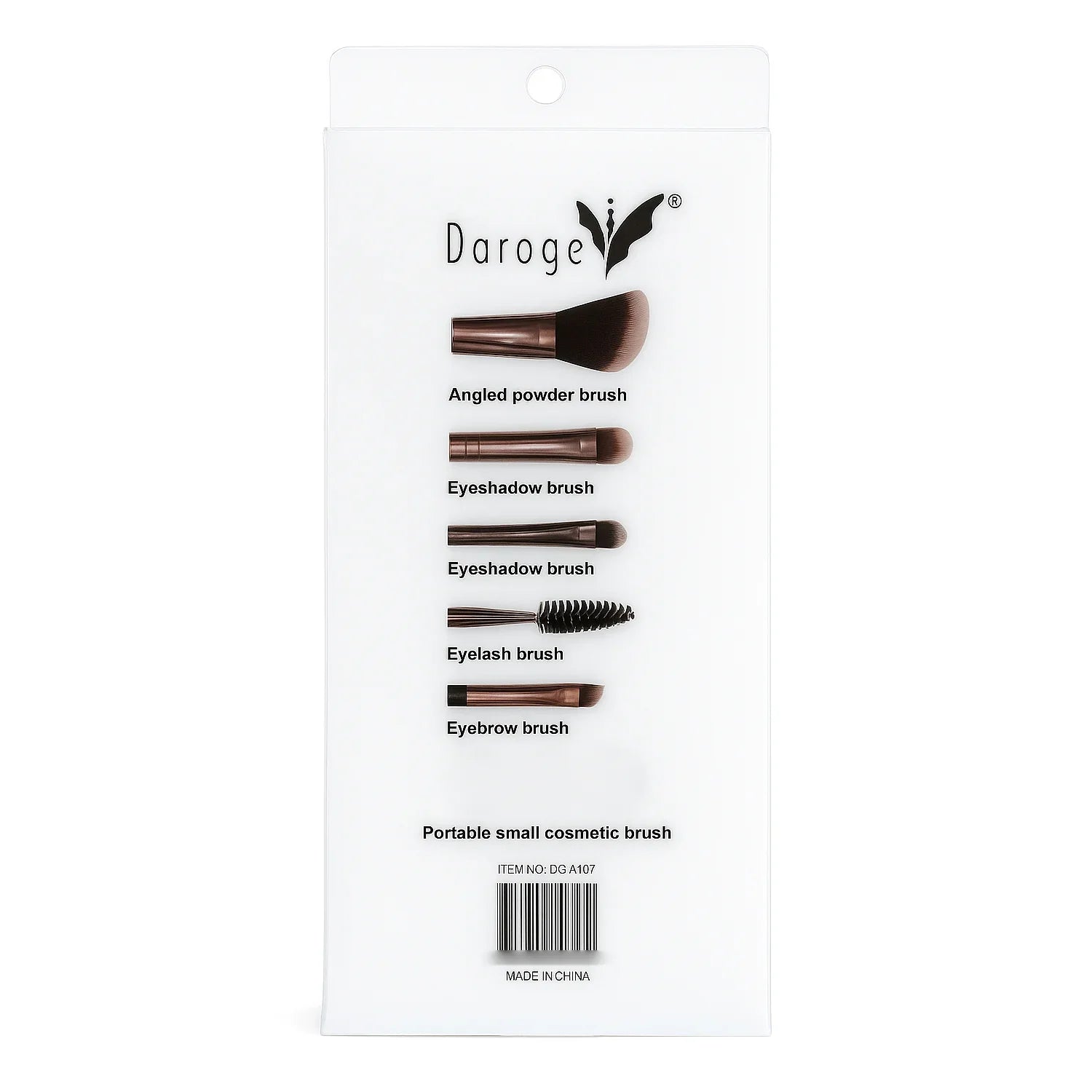 Daroge Portable Small Makeup Brush Set DG-A107