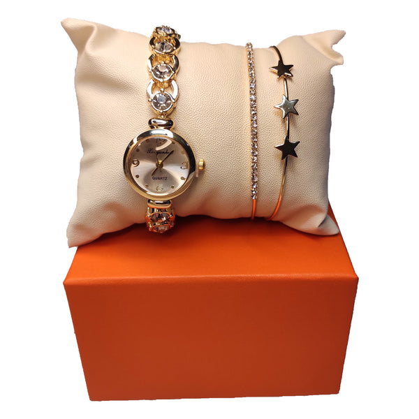 Luxury Women Wrist Watch With Bracelet - WB18