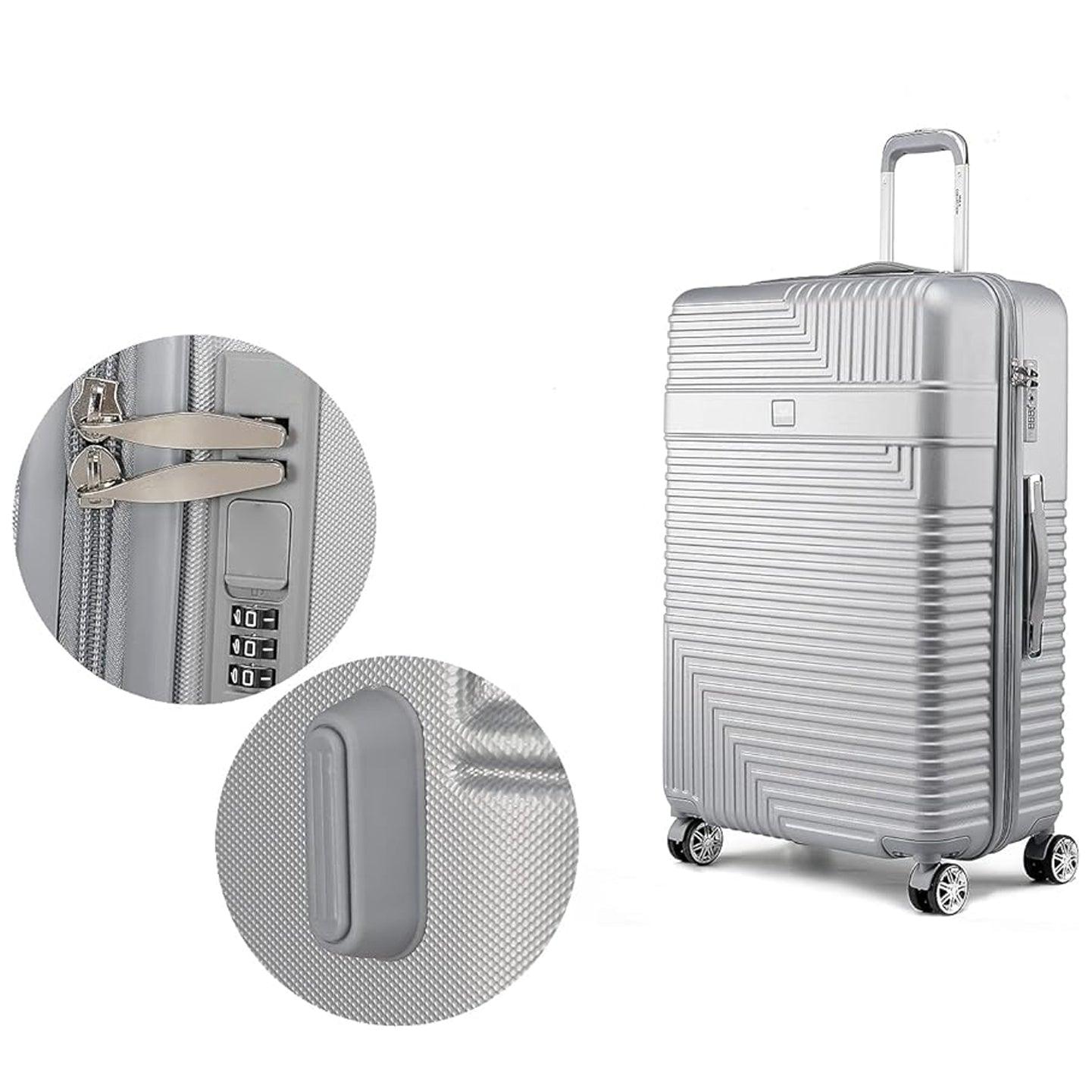 Luggage Bag 32 Inch Check-in Luggage Trolly - Silver