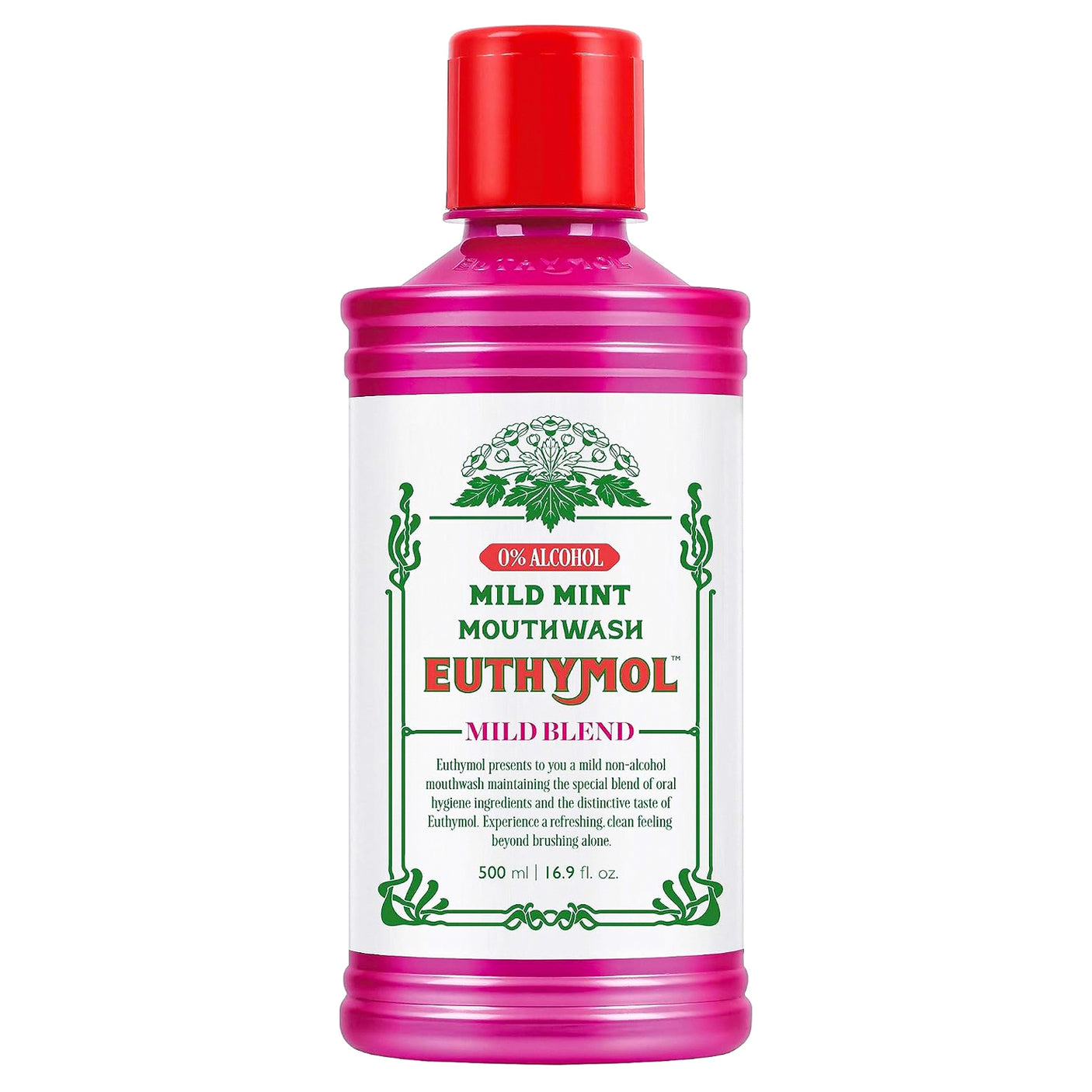 Euthymol Mild Mint Mouth Wash - 500ml