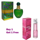 Floral + Royal Pink Perfumes 1+1 PR-95
