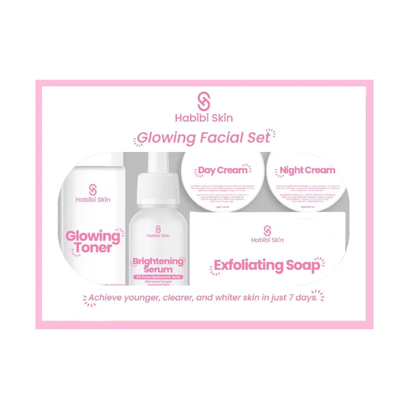 Habibi Skin Glowing Facial Set