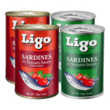 Ligo Sardines In Tomato Sauce Green & Chili - 155g × 4Pcs (Offer)