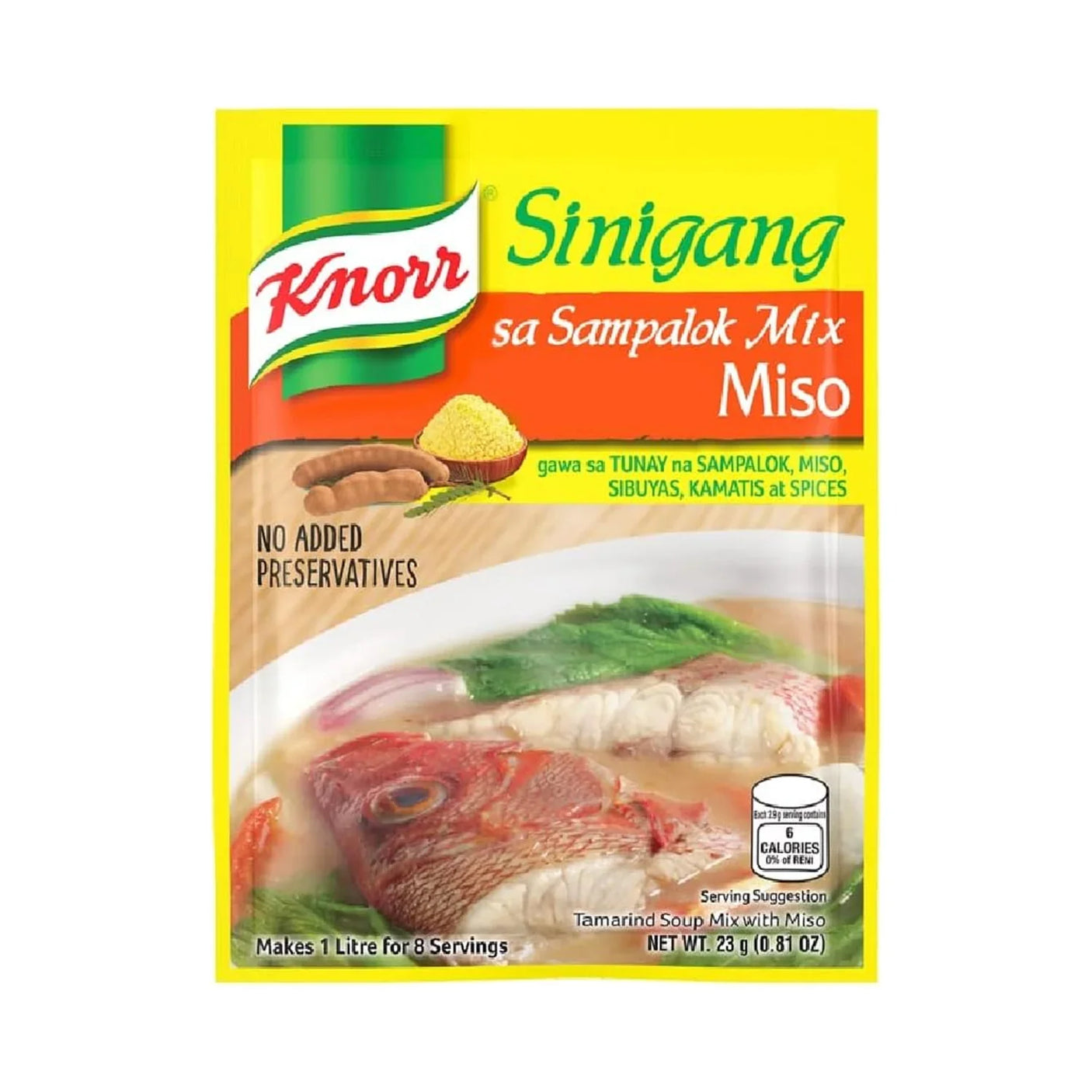 Knorr Sinigang Tamarind Soup with Miso Mix 23g