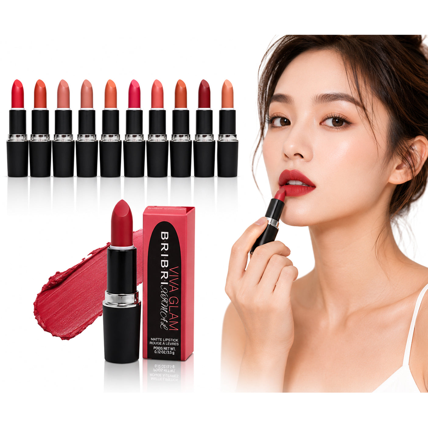 Bribri Viva Glam Matte Lipstick