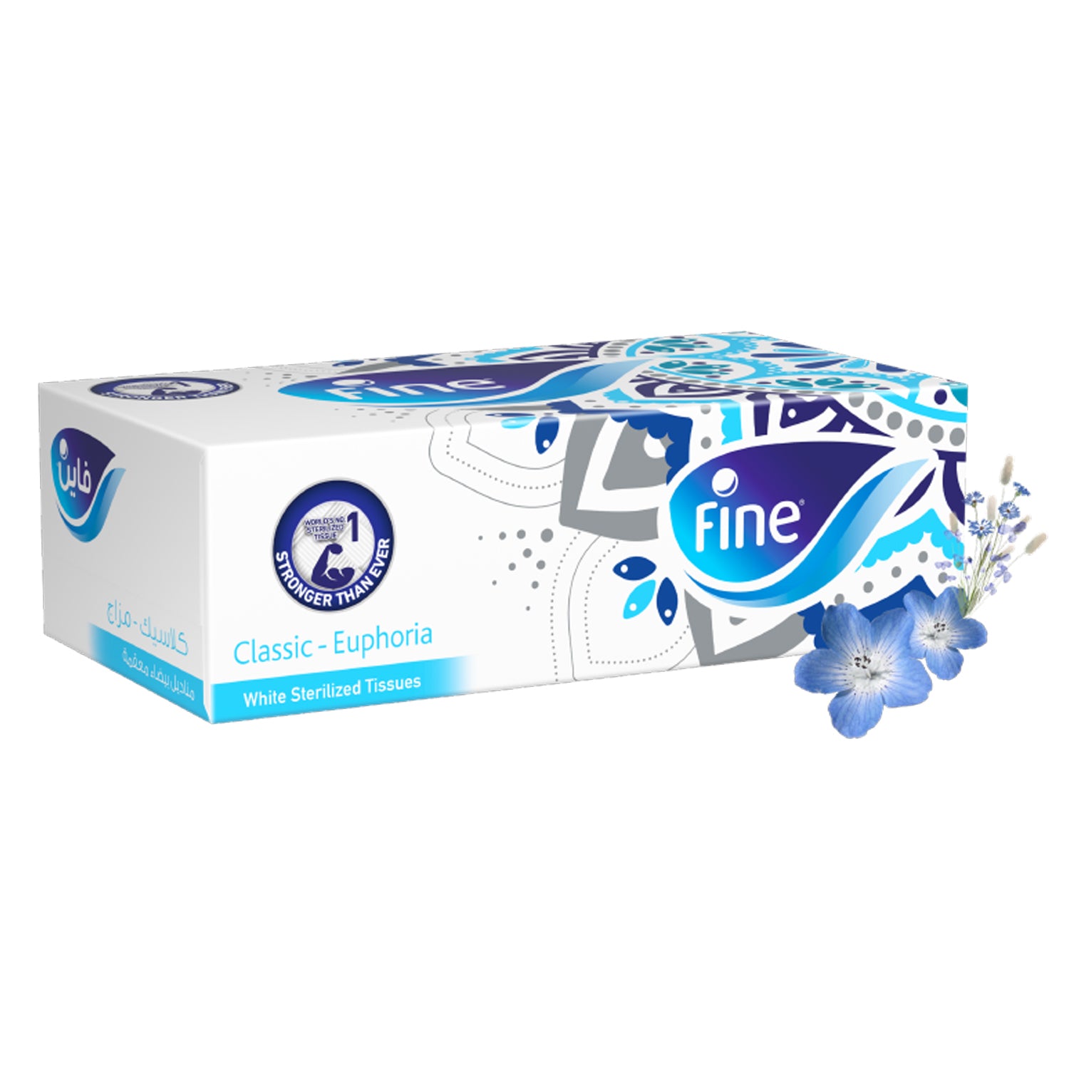 Fine Classic Soft White Tissues - 2 Ply (150 Tissues)