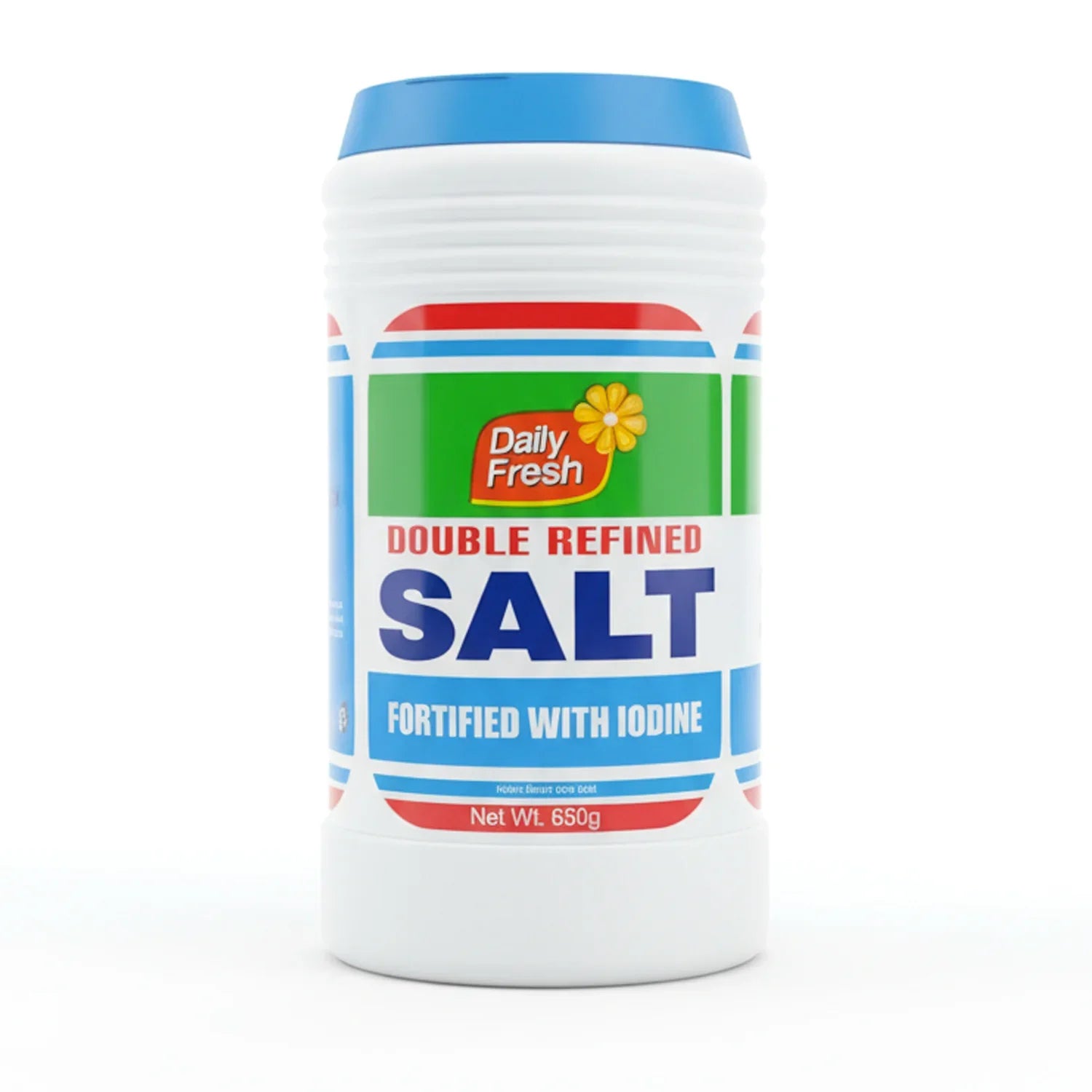 Daily Fresh Double Refined Table Salt - 650g