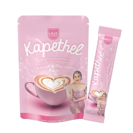 Ethel Booba Kapethel Caramel Macchiato - 10 Sachets x 18g (180g)