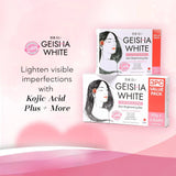 Geisha Soap White Classic Skin Brightening Bar - 65g x 3Pcs
