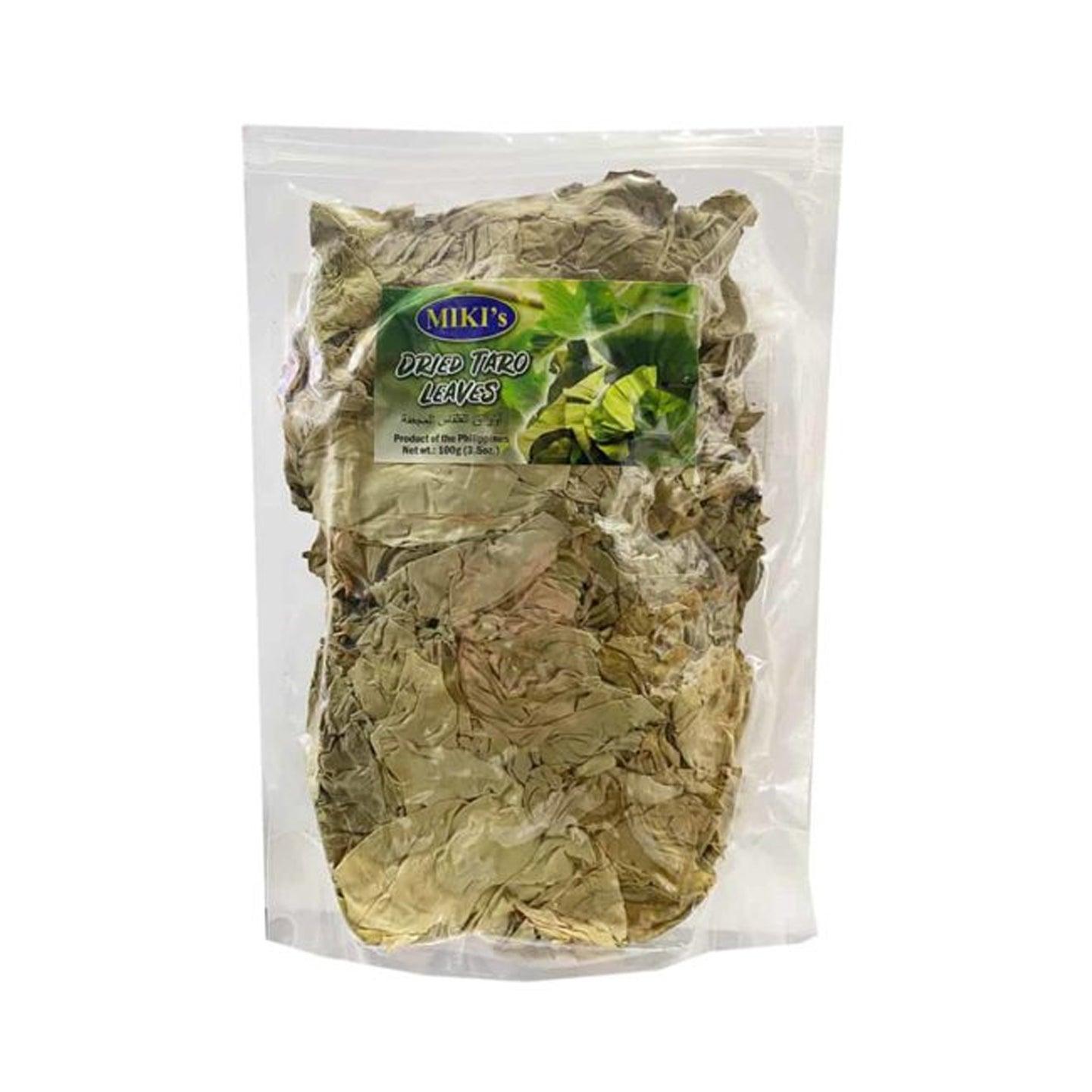 Mikis Dried Taro Leaves 100g