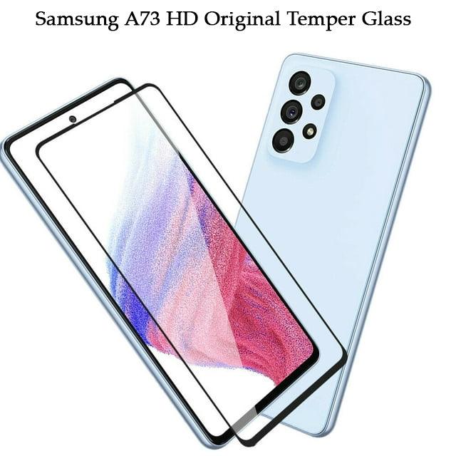 زجاج حماية أصلي لهاتف Samsung A73 HD
