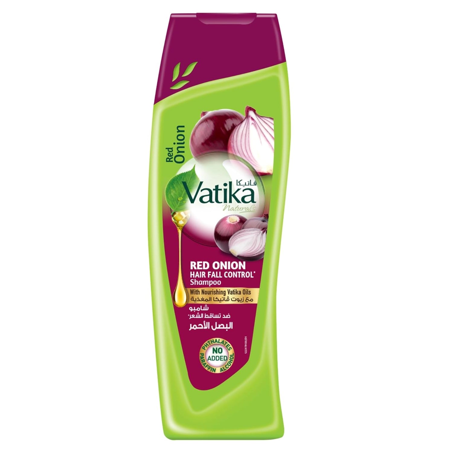 Vatika Naturals Red Onion Hair Fall Control Shampoo - 400ml