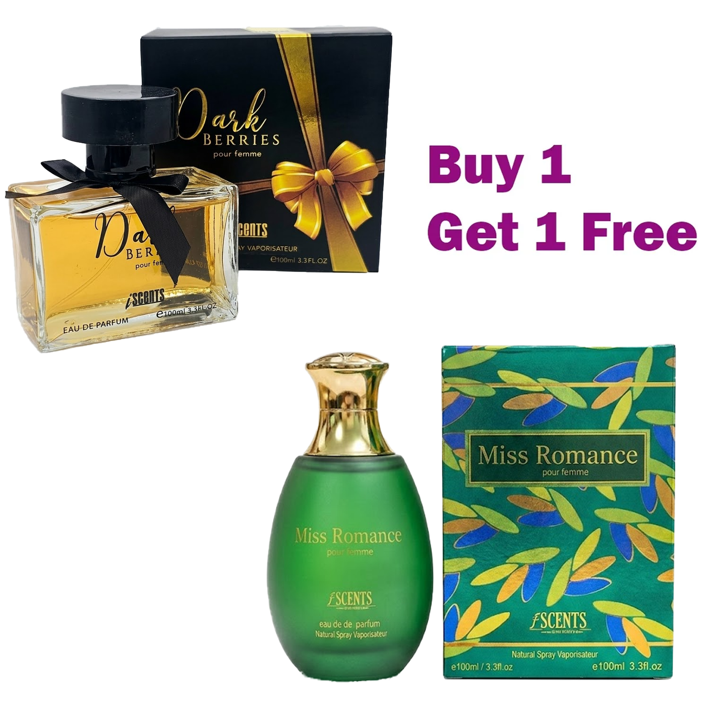 Dark Berries + Miss Romance Perfumes 1+1 PR-103