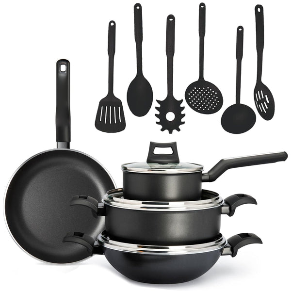 E Yeekong Non Stick Cookware Set - 13 Pcs