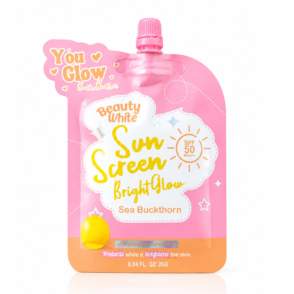 You Glow Babe Beauty White Sunscreen SPF50 PA+++ - 25g