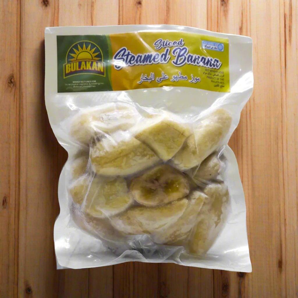 Bulakan Sliced Steamed Banana - 454g (Frozen)