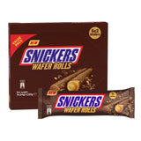 Snickers Wafer Rolls - 5 x 24g