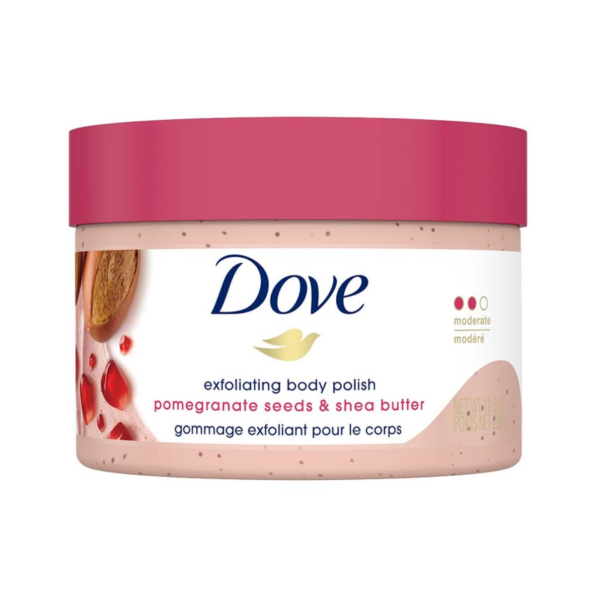 Dove Body Polish Pomegranate Seeds & Shea Butter Scrub - 298g