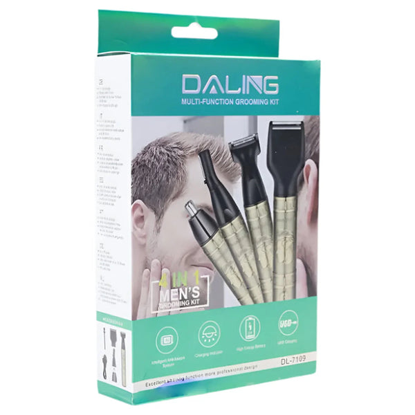Daling Multi Function 4 in 1 Men's Grooming Kit DL-7109