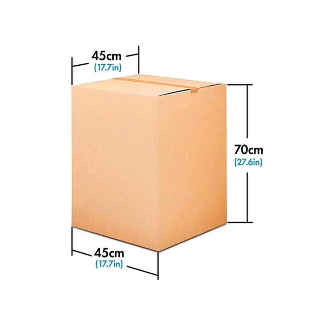 Cardboard Cargo Box Medium Small - (45×45×75cm)
