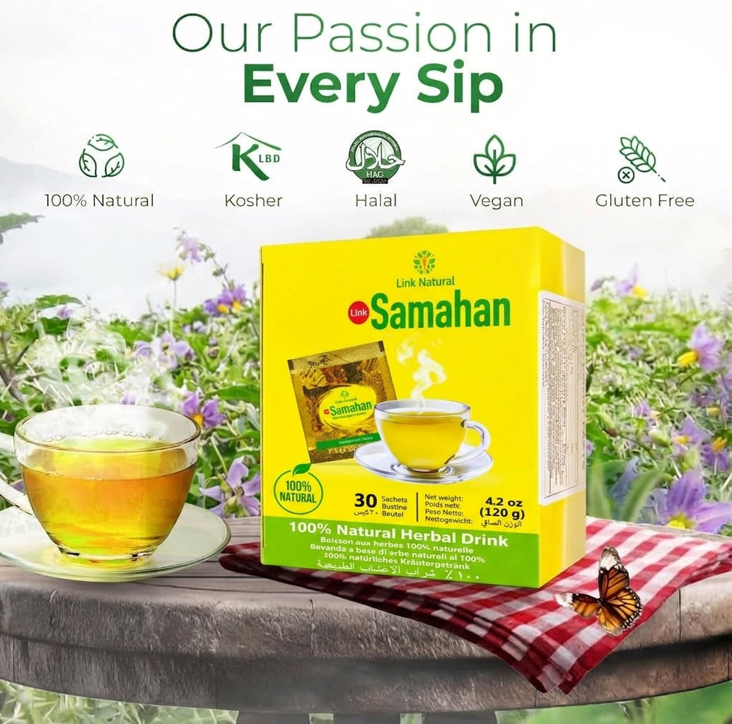 Samahan 100% Natural Herbal Drink - 30 Sachets (120g)