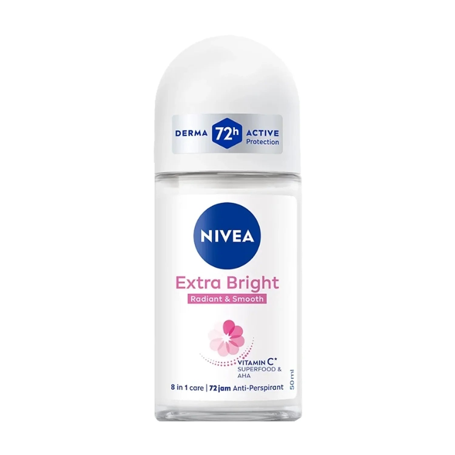 Nivea Extra Bright Radiant & Smooth Deodorant Roll-On - 50ml