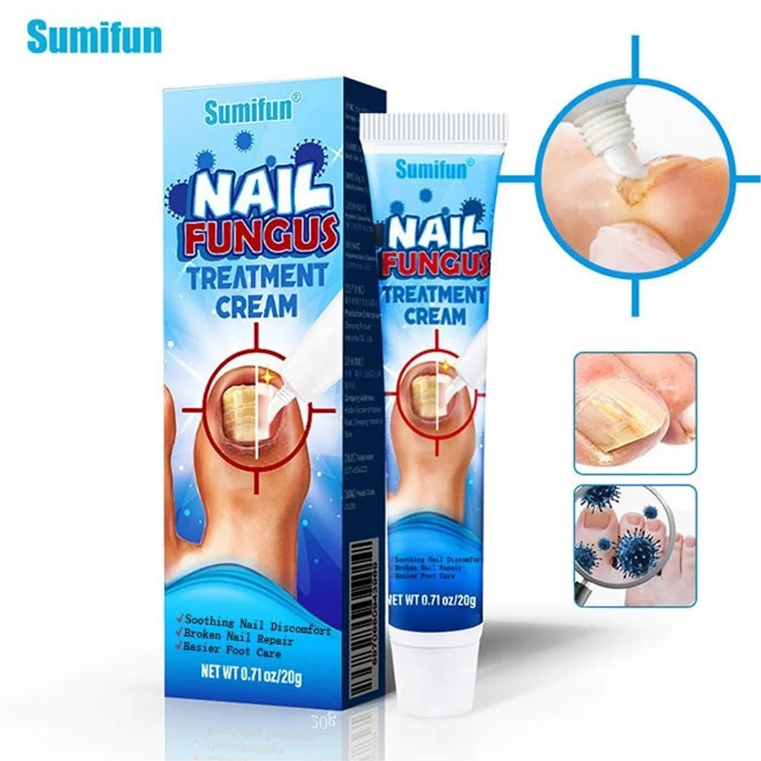 Sumifun Nail Fungus Care Cream - 20g