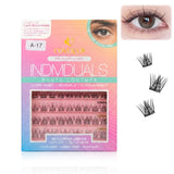 Cover Up Pre-Glued 3D Cluster Eyelashes A-17