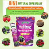Fitgum Acai Berry Drink With Chia Seeds - 40g (4g x 10 Sachets)