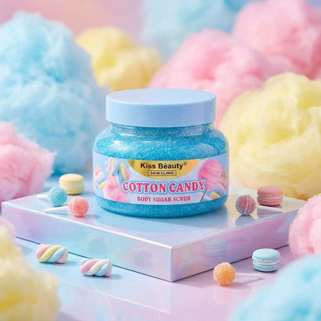 Kiss Beauty Cotton Candy Body Sugar Scrub - 250ml