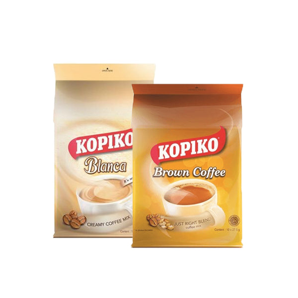 Kopiko Blanca Hanger + Brown Coffee 2 Pcs x 300g (Offer)