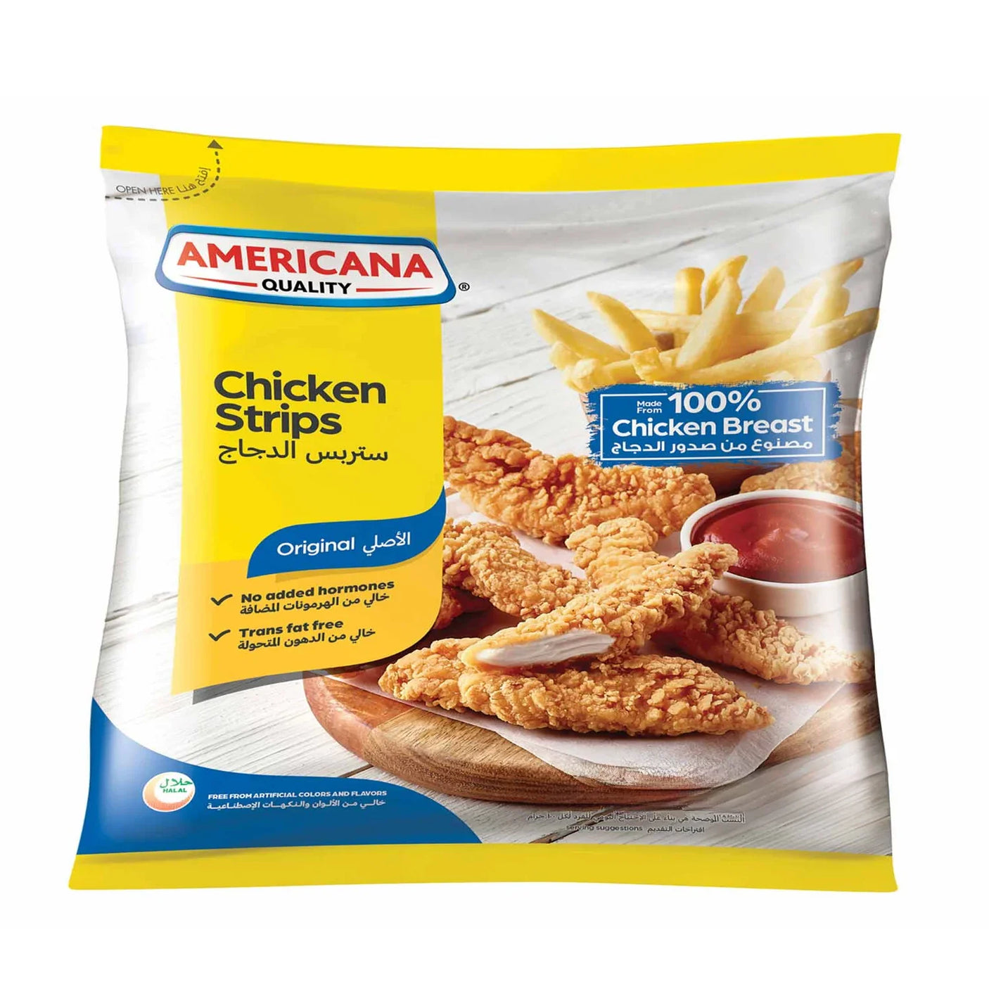 Americana Chicken Strips Original - 250g (Frozen)