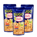 Sugo Greaseless Salted Peanuts Garlic Flavor - 100g (2+1) Offer