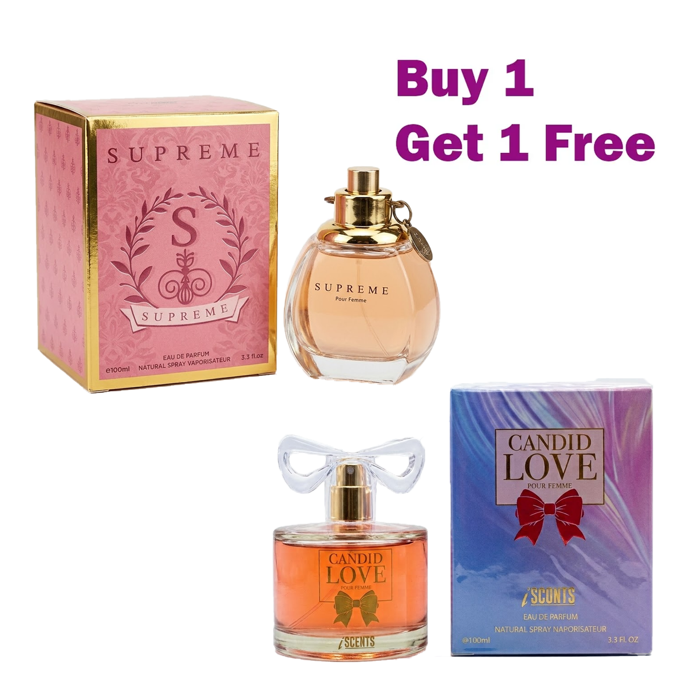 Supreme + Candid Love Perfumes 1+1 PR-102