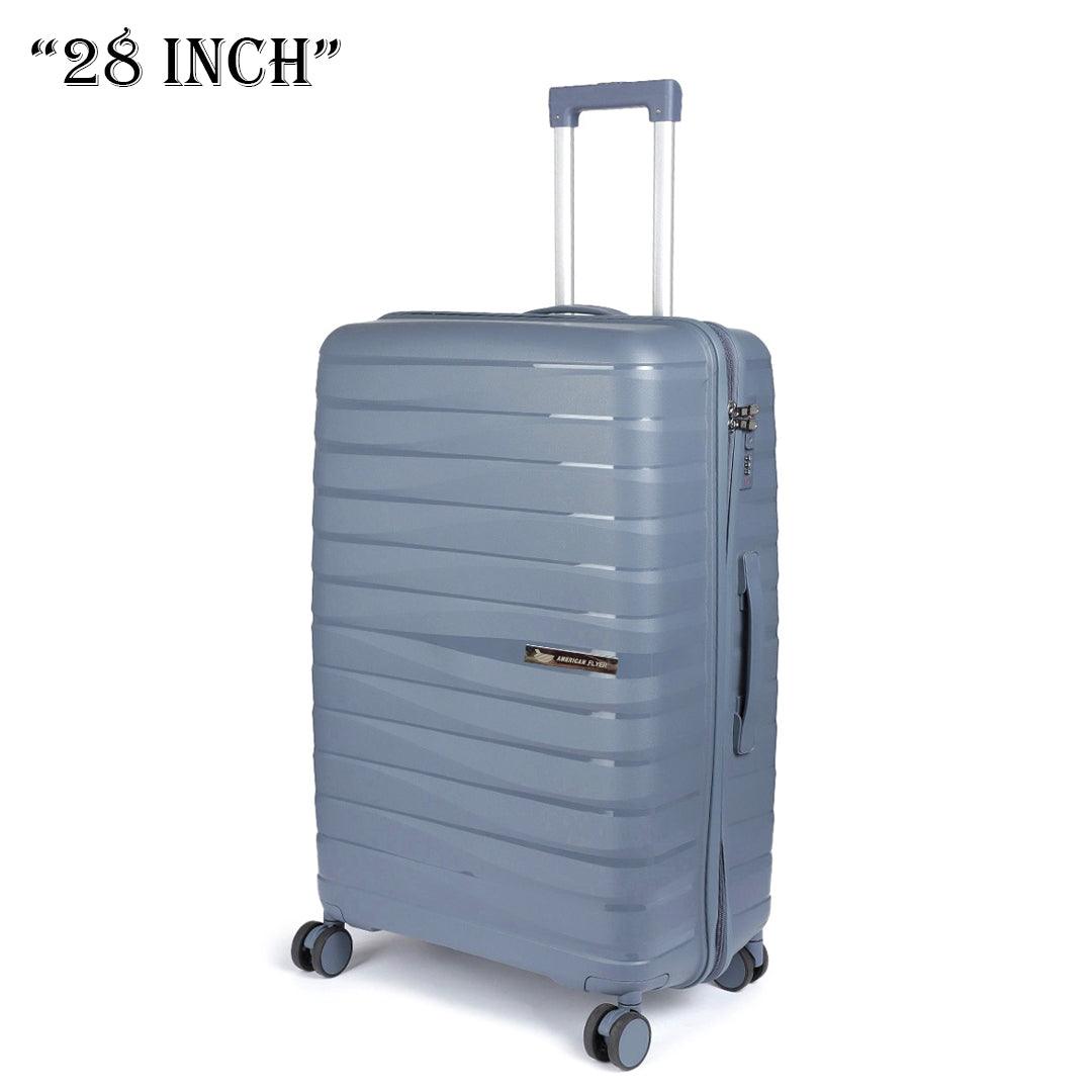 American Flyer Luggage Bag 28 Inch Check-in Luggage Trolly - Dark Gray ...