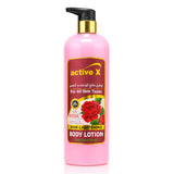 Active X Rose Skin Brightening Face & Body Lotion - 1000ml