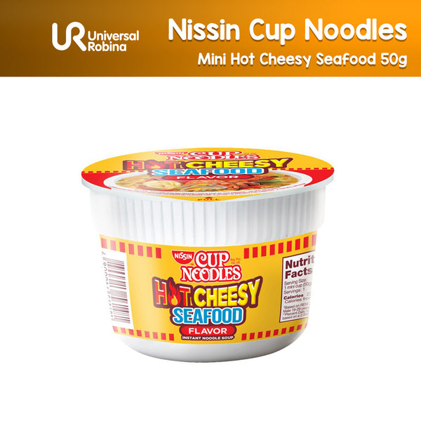 Nissin Cup Noodles Hot Cheesy Seafood - 50g