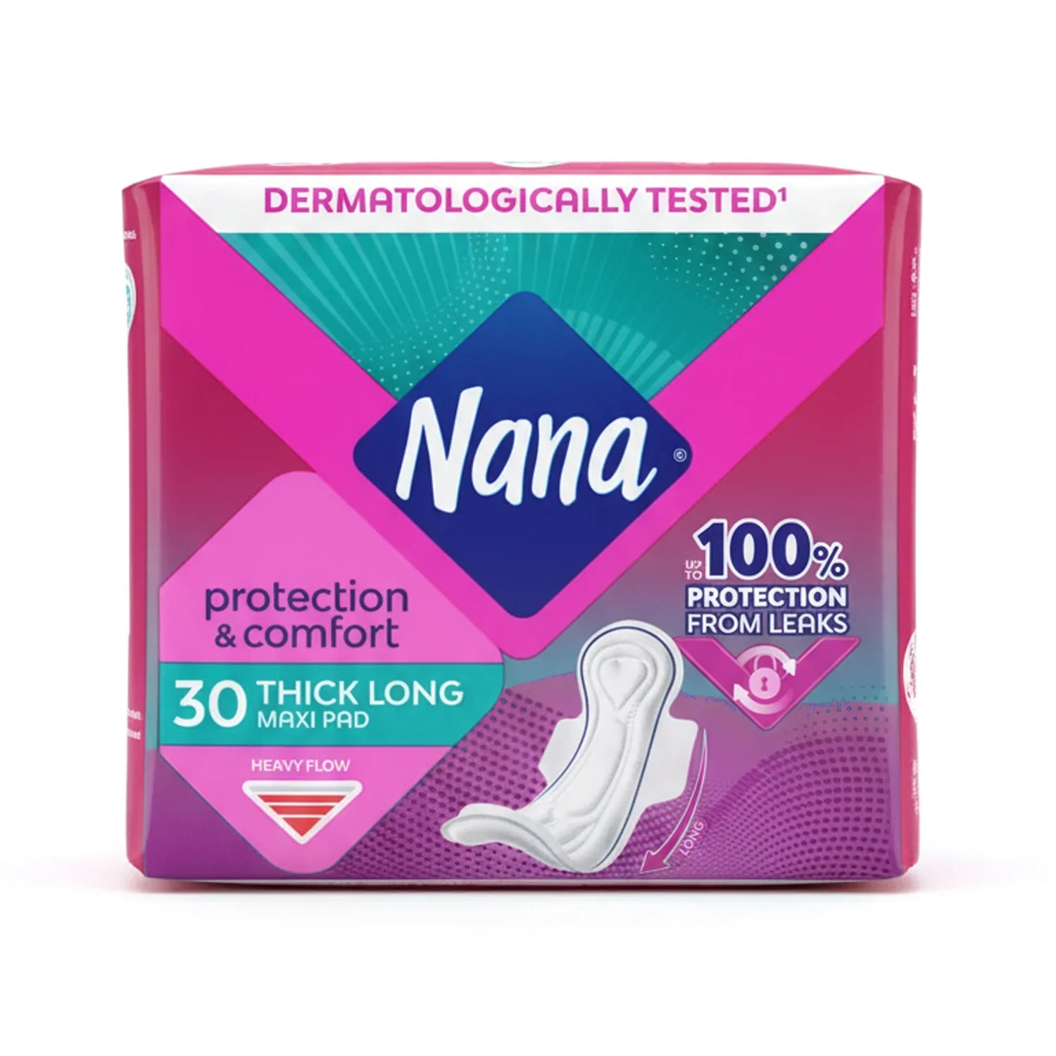 Nana Maxi Thick Long - 30 Sanitary Pads